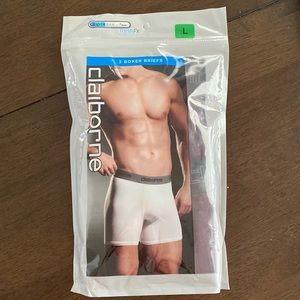 NWT Maroon Men’s boxer briefs. Sealed, unopened pkg of two.“Port wine” color